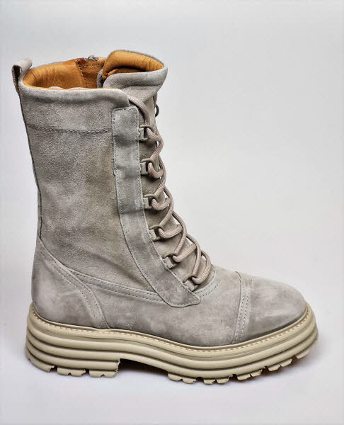 Schnürboot taupe