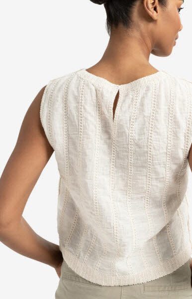 Yaya Top Offwhite