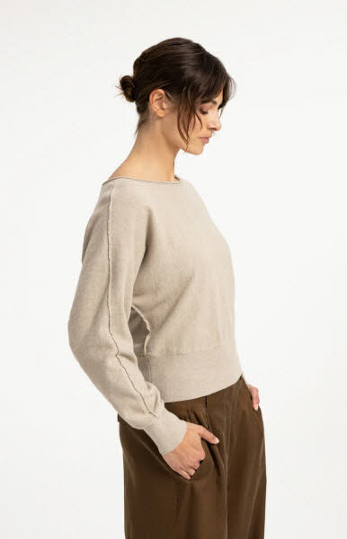 Yaya Pullover LA Pure Cashmere Grey