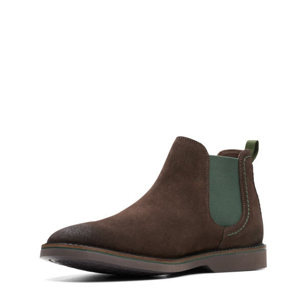 CLARKS Atticus LT Top Dark brown suede