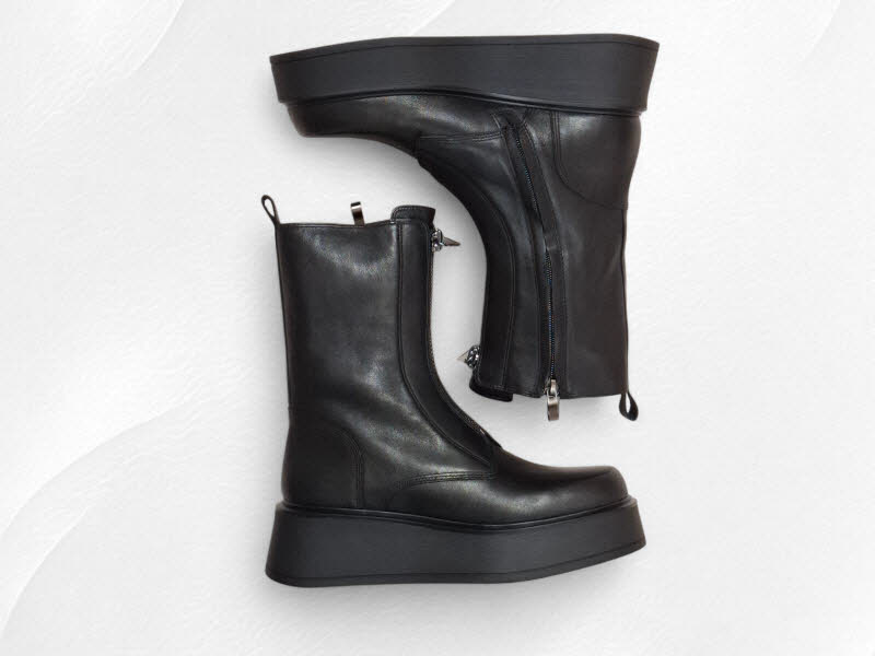 BrunoPremi Boot Plateau schwarz