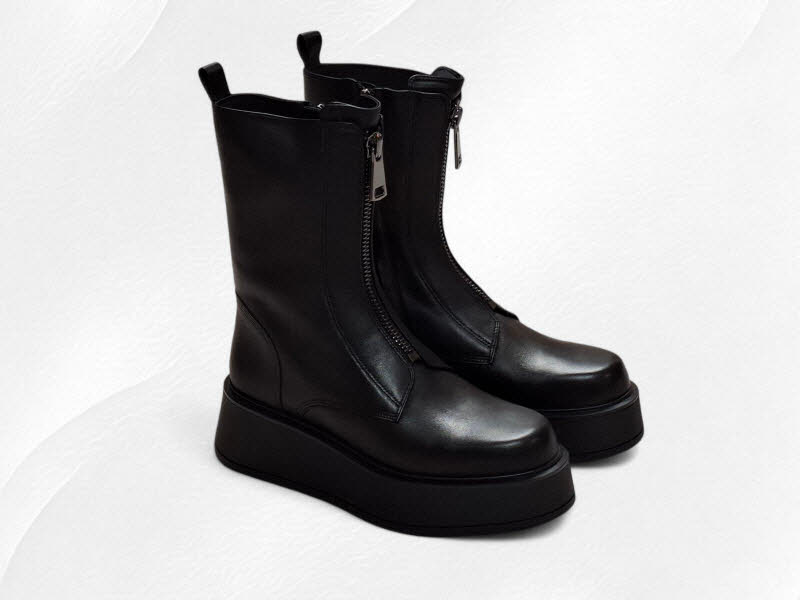 BrunoPremi Boot Plateau schwarz