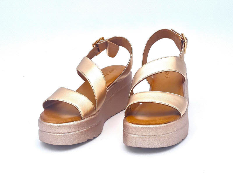 Inuovo Sandale Metallic Rose