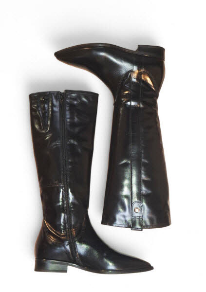 MJUS Stiefel flach nero