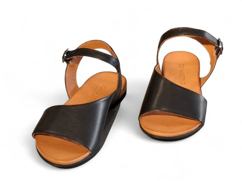 RING Sandale All Black