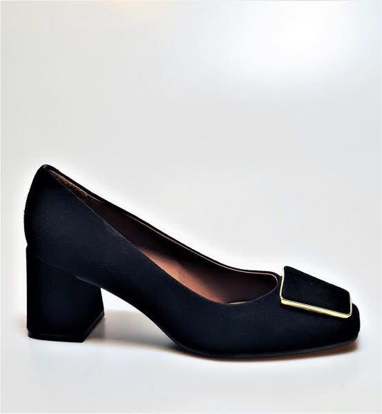 Evaluna Pumps camoscio nero