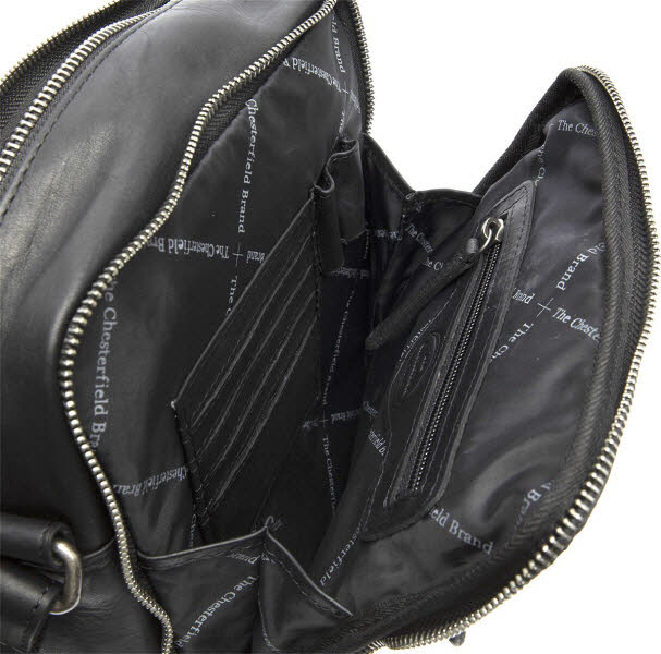 Chesterfield Makorian B.V. Alva Schultertasche schwarz