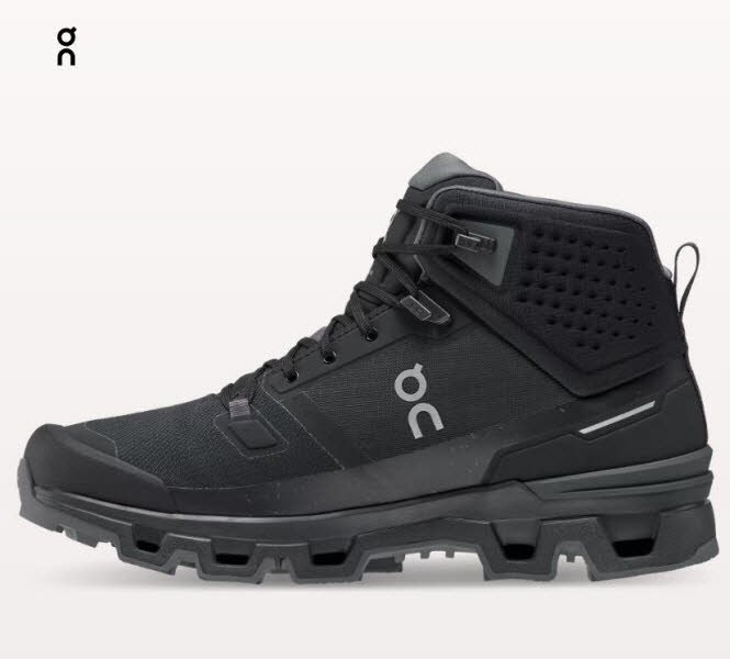 On Running Cloudrock 2 Waterproof black-eclips
