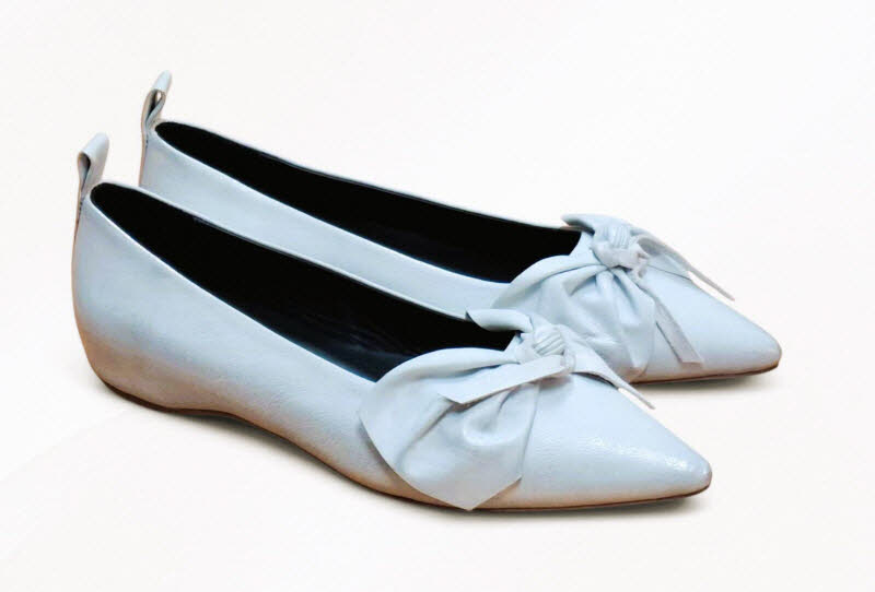 Rebecca White Ballerina Masche Laminato argento