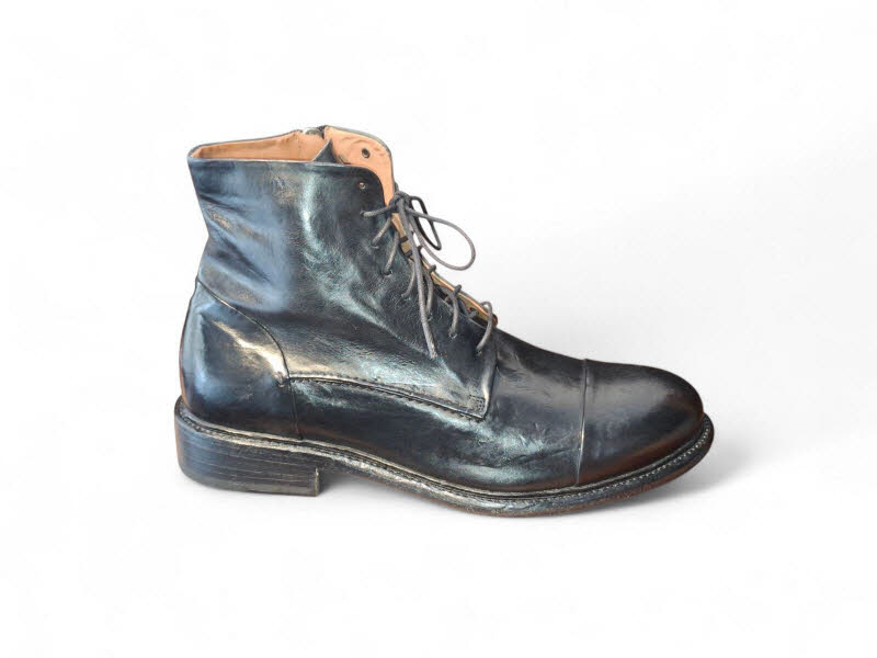 Cordwainer Schnürboot rahmengenäht schwarz