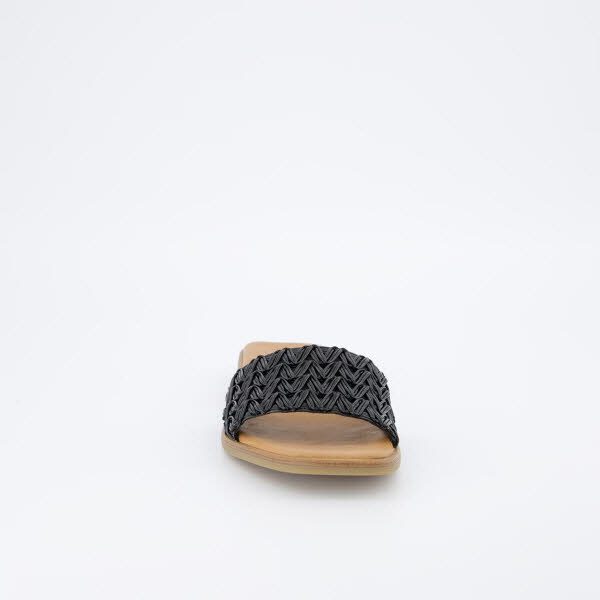 PAUL GREEN Pantoffel Zick Zack Black