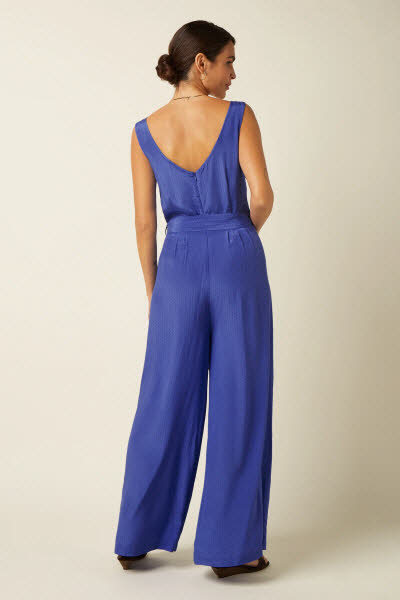 King Louie Exota BV Frida Jumpsuit Sista Amparo Blue