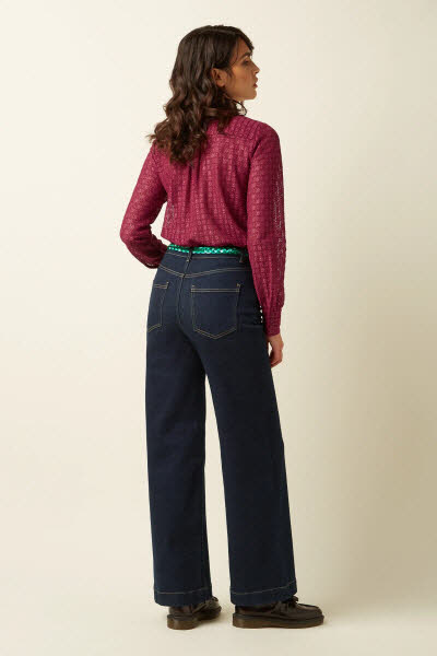King Louie Exota BV Elia Blouse beaujolais red