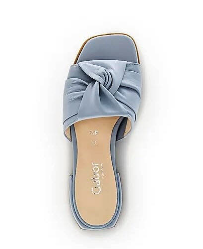 Gabor Pantoffel blau