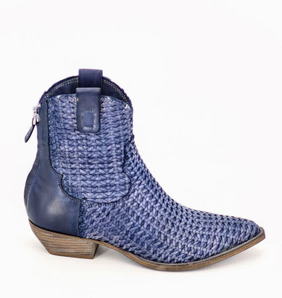 MIMMU Boot Flecht jeans
