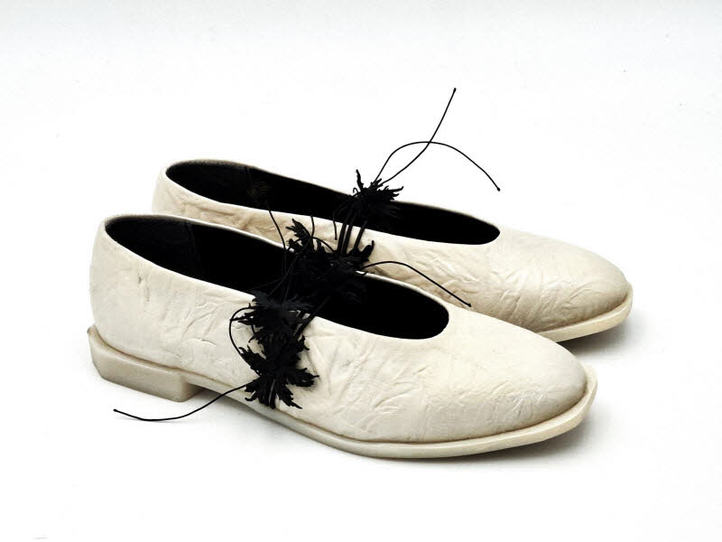 Papucei SC ANGELA INTERNATIONAL SRL NUR Ballerina White