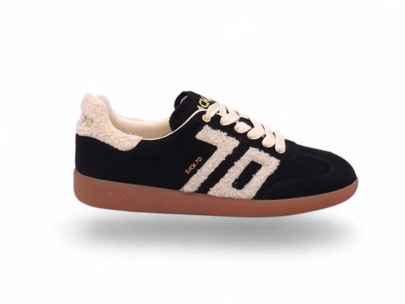 BACK 70 Cloud Black/Fur beige