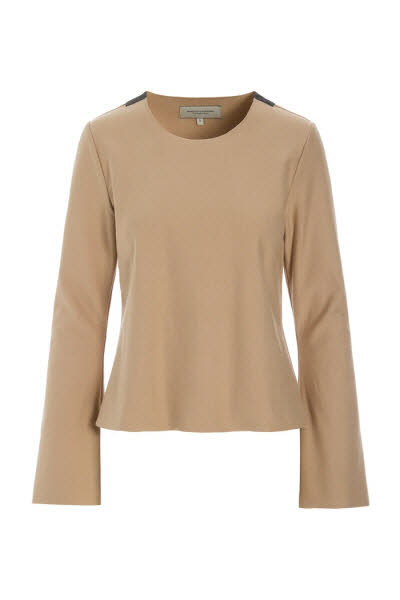 Henriette Steffensen HSCPH ApS Shirt/Bluse Camel