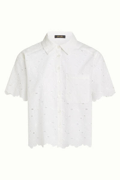 King Louie Exota BV Evelina Blouse white