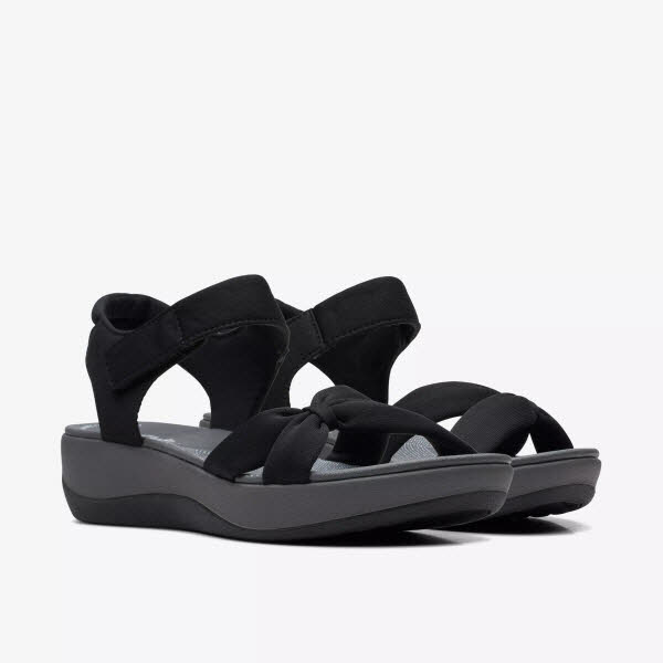 CLARKS Arla Shore Blacke Textile