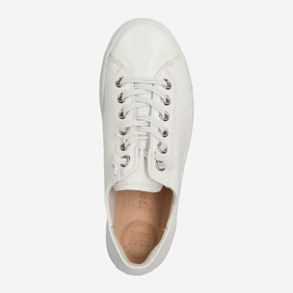PAUL GREEN Sneaker Knautschlack white