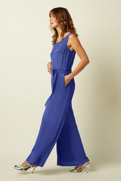 King Louie Exota BV Frida Jumpsuit Sista Amparo Blue
