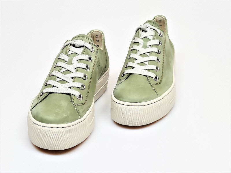 PAUL GREEN Sneaker Nubuk Herb