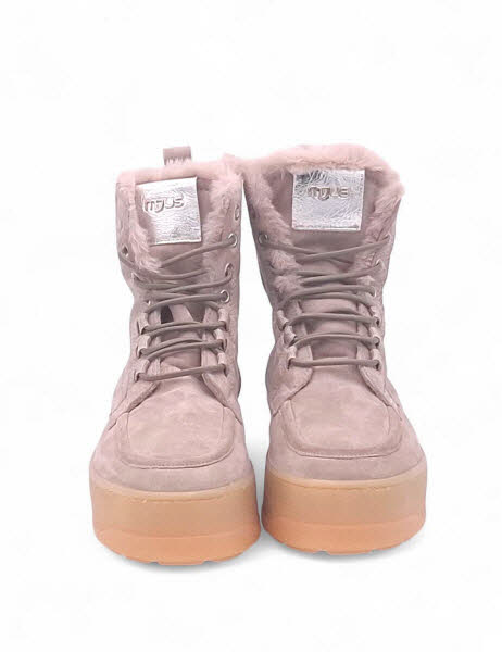 MJUS Schnürboot warm stone