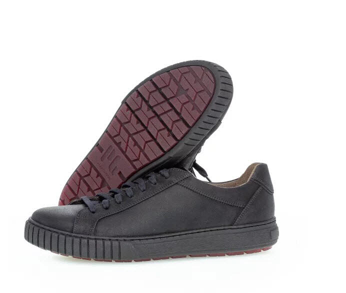 Gabor H-Sneaker Suede Vintage black