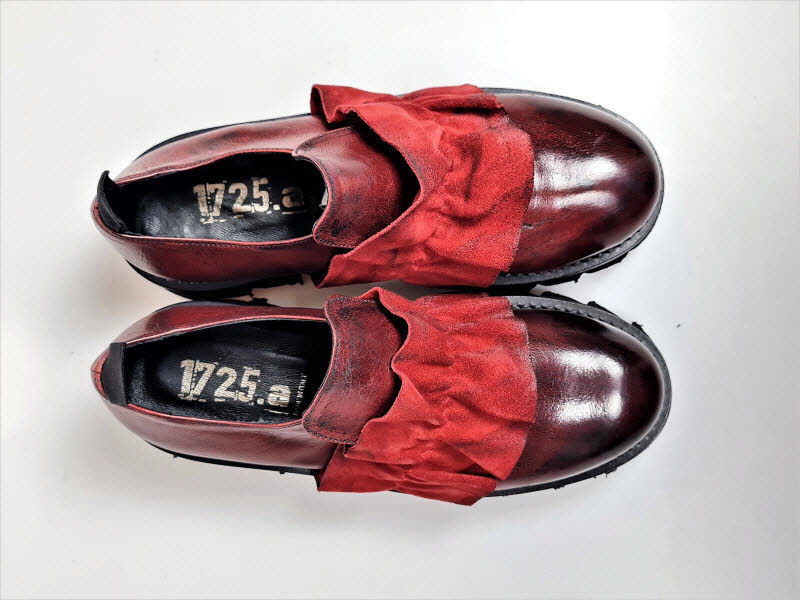 1735.a Fashion Group S.R.L. Slipper Smile rubino