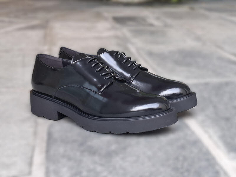 Luca Grossi Schnürboot Sankar Nero