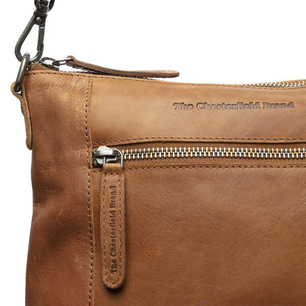 Chesterfield Makorian B.V. Faro Schultertasche cognac