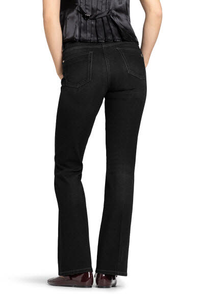CAMBIO Change Sportswear Paris flared basic rinsed black