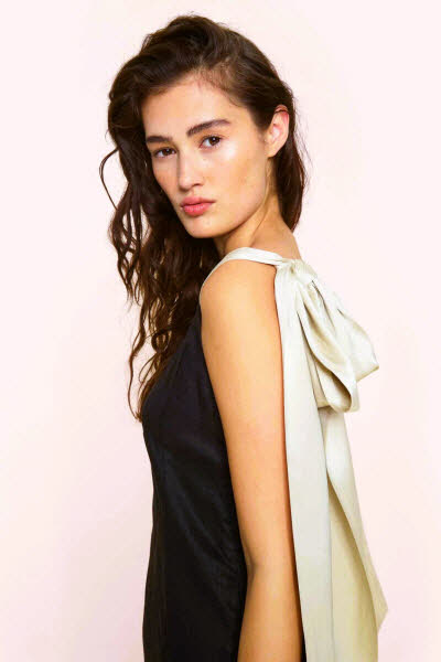 Bitte Kai Rand Dress Airy Linen black