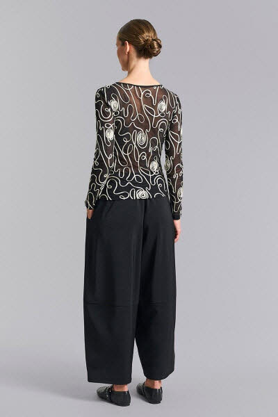 Bitte Kai Rand T-Shirt Twirl mesh