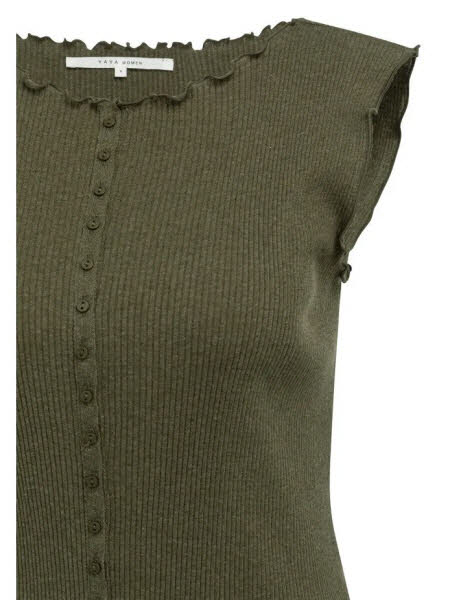 Yaya Ripp-Top armygreen
