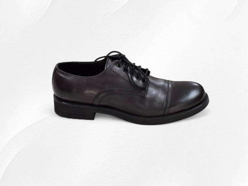 JP DAVID Herrenschnürer schwarz