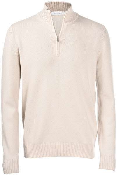 Gran Sasso Mock Zip beige
