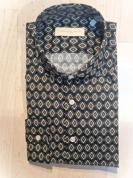 Alessandro Lamura Milano Herrenhemd LA Adam 420
