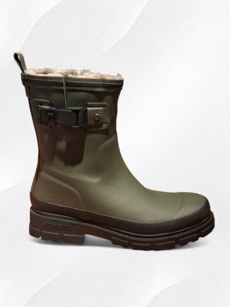 Verbenas Lina Mate Combi Fur Kaki/Black