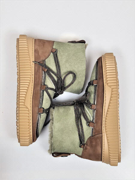Voile Blanche Falc Cortina Shearling brown-army