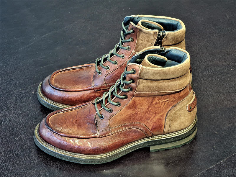 Lorenzi Schnürboot Norweger braun