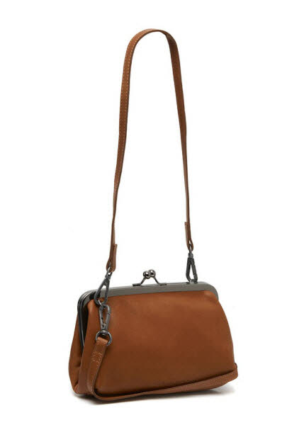 Chesterfield Makorian B.V. Andrade Schultertasche - cognac