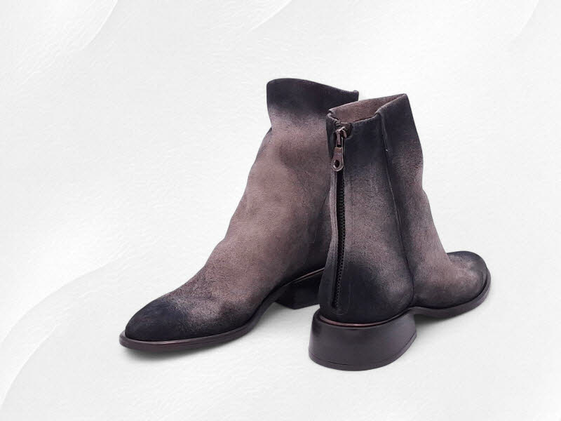 MIMMU Tronchetto Camoscione Grigio