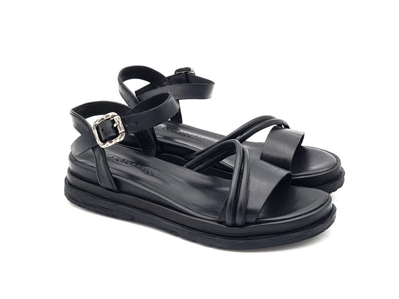 Rebecca White Sandale Nappa black