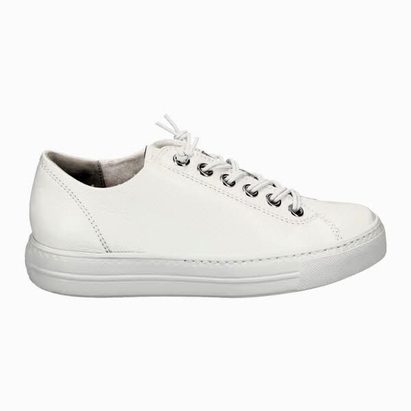 PAUL GREEN Sneaker Knautschlack white
