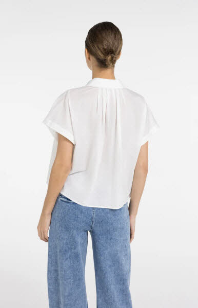 Yaya Bluse pure white