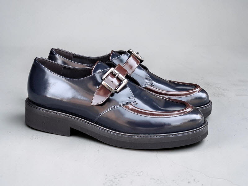 Luca Grossi Monk blu/bordo