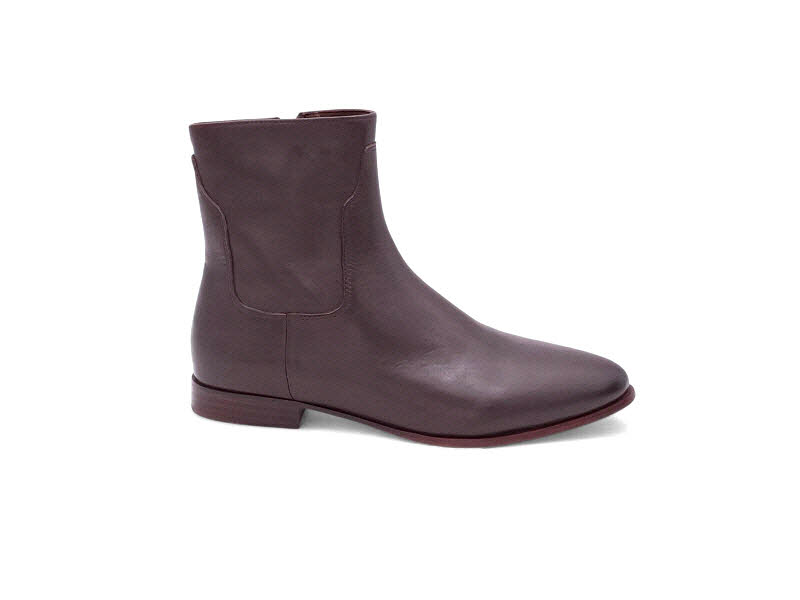 Rebecca White Stieflette Velvet Nappa darkbrown