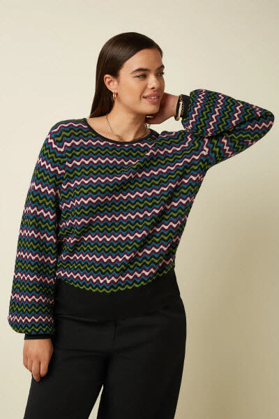 King Louie Exota BV Bell Top Wyler - black